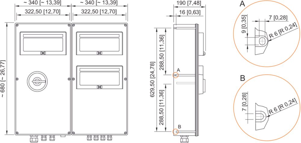 Ex Standard lighting and heating circuit distribution boards Series 8146 R. STAHL
