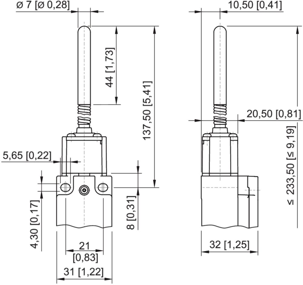 Ex Position switch Series 8060/2 R. STAHL