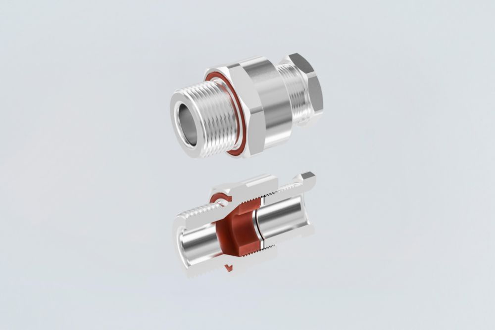 Ex AISI316 Cable glands Ex e Series TEF E204/622 | Art. No. 259229 R. STAHL