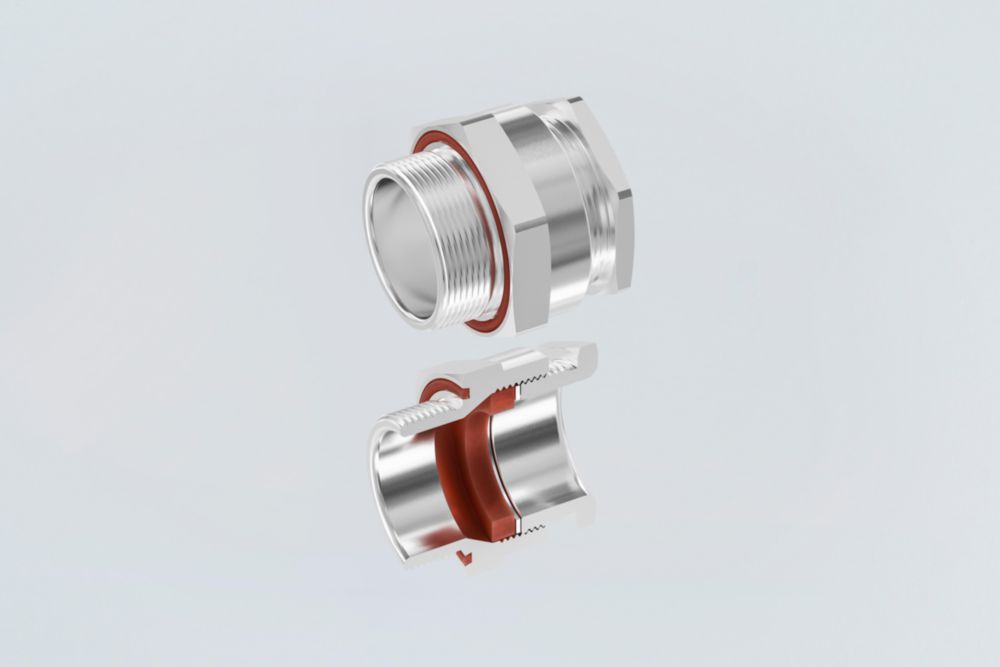 Ex AISI316 Cable glands Ex e Series TEF E204/622 | Art. No. 331930 R. STAHL