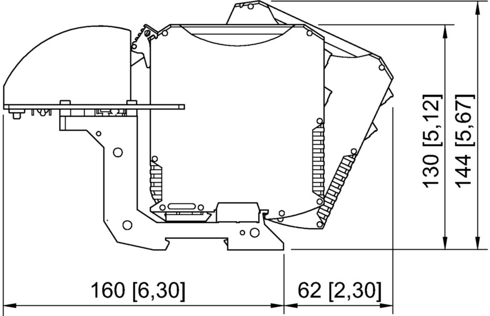 Support de bus Ex Yokogawa version ALF111 série 9419 R. STAHL