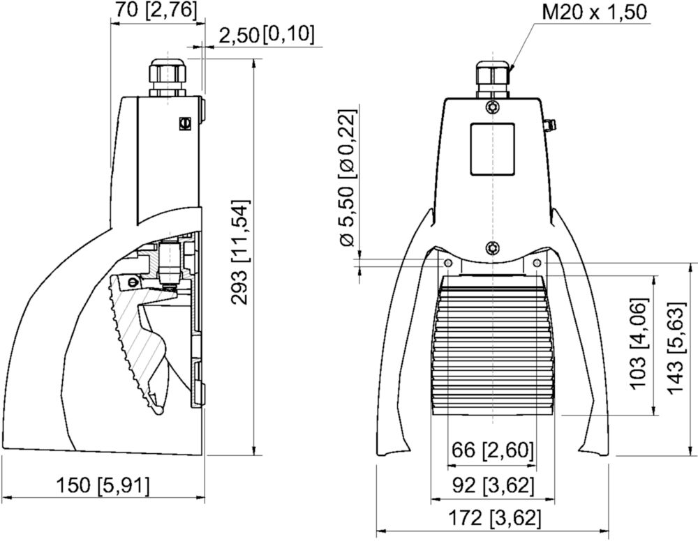 Ex Foot switch Series Ex GFI and Ex GFSI | Art. No. 240443 R. STAHL