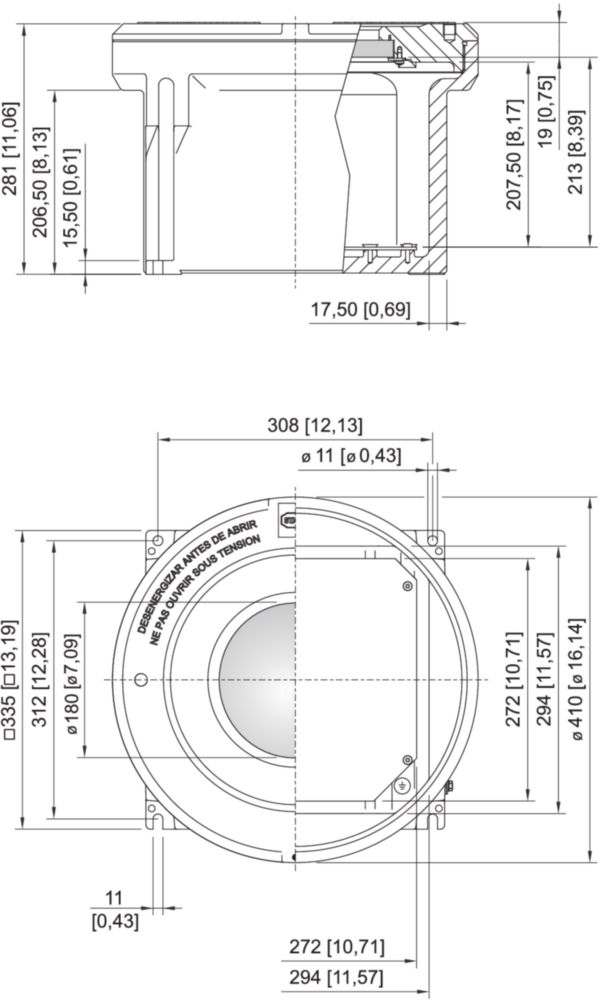 Ex Ex d enclosure made of light metal NEC / CE Code Series 8265 R. STAHL