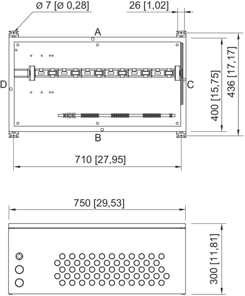 Ex Custodia standard per I/O remoto serie 7145 | Cod. art. 282643 R. STAHL