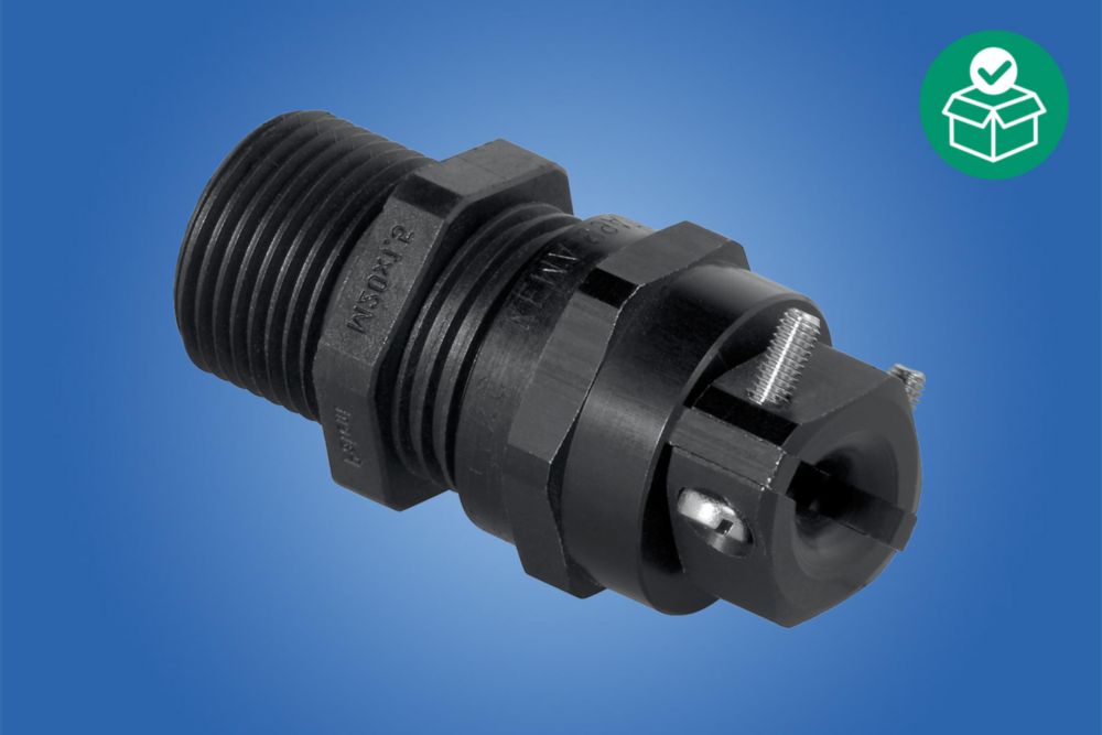 HSK-K-MZ-Ex, Cable gland, Plastic with Strain relief, M25 x 1,5 mm, 13 - 18 mm, Polyamide, Unarmoured cable types, Zone 1/2/21/22