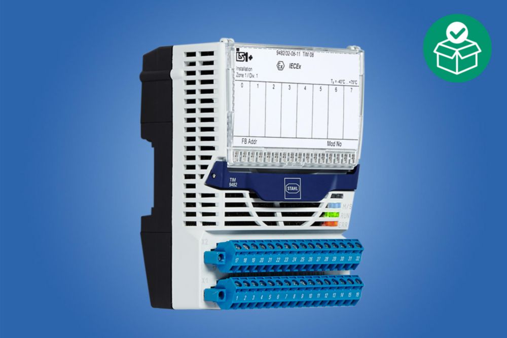 0 reiページ Remote I/O IS1+ Temperature input module for Zone 1 Ex i - 217643