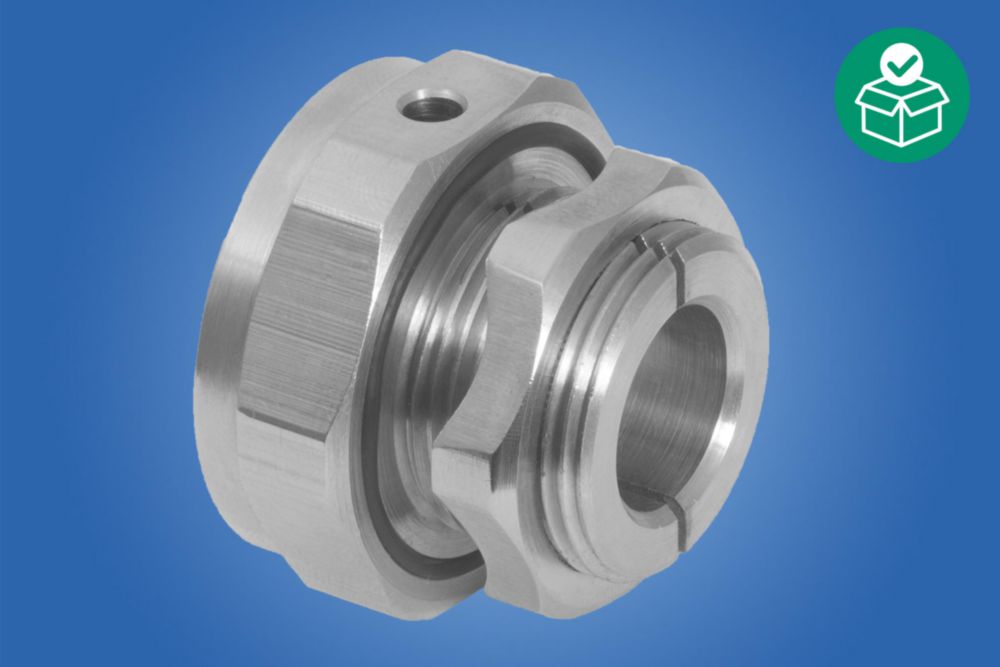 CMP-781E, Breather, M20 x 1,5 mm, Nuts available: With nut, Packaging unit: 1, Nickel-plated brass, Zone 1/2/21/22