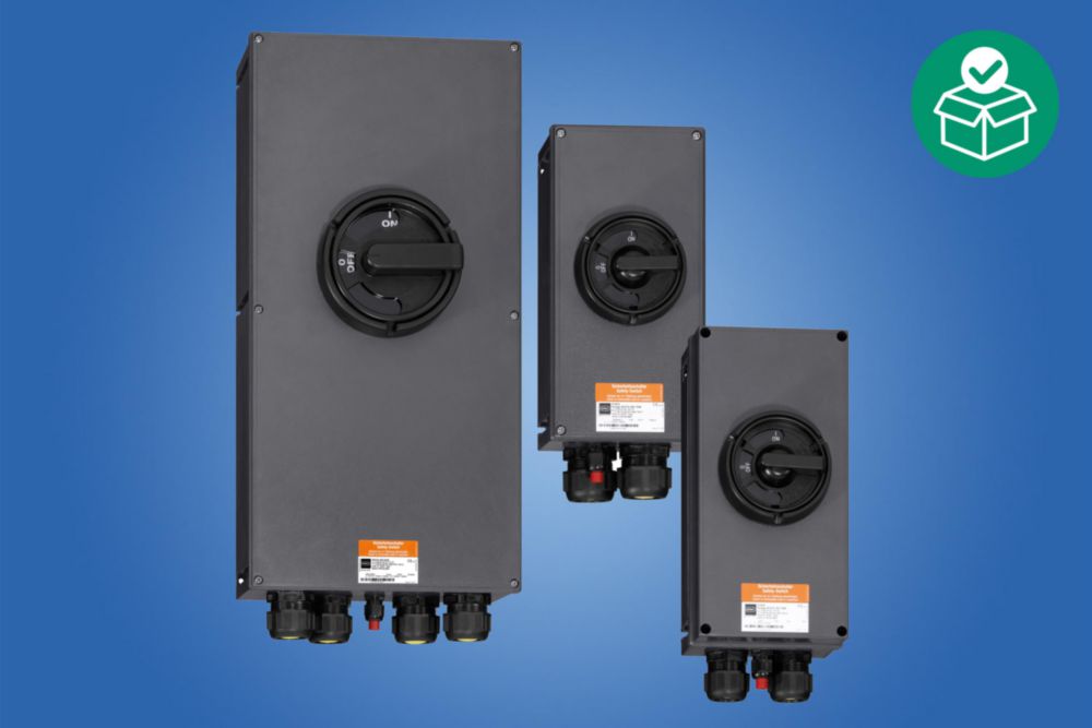Safety switch, 3-pole, 10 A, 690 V, Black shroud and handle, Auxiliary contact NC: without, Auxiliary contact NO: 1 NO/delayed, Zone 1/2/21/22