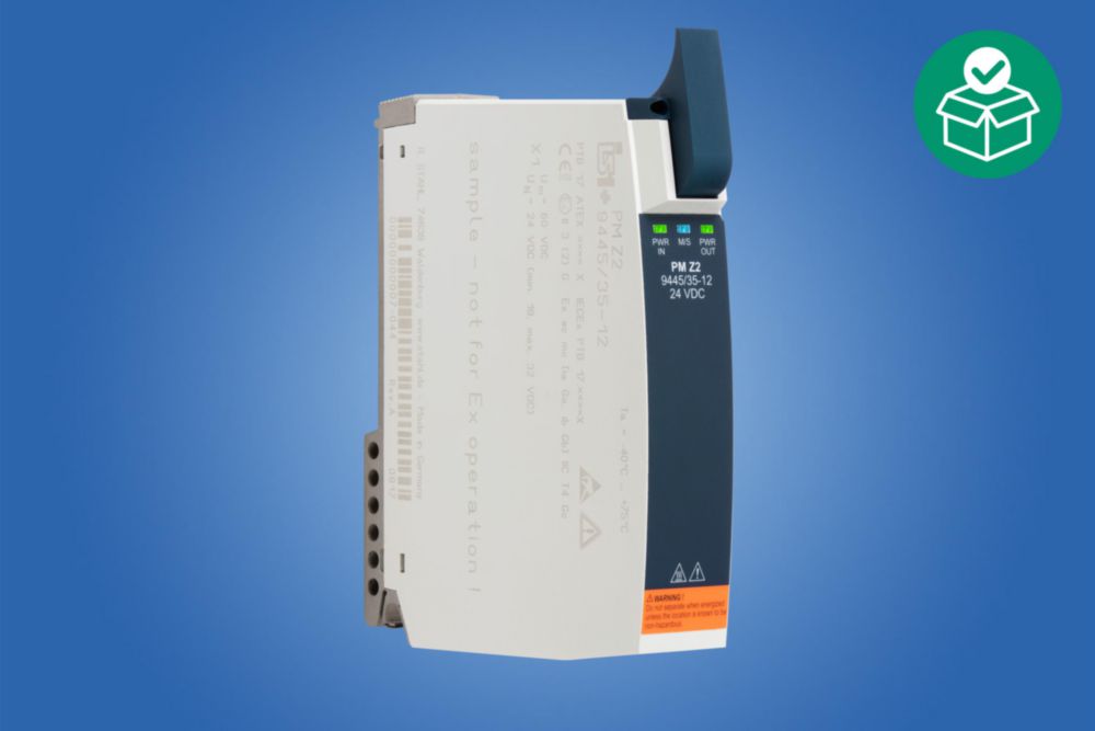 Remote I/O IS1+,24 V DC, Hilfsenergie Spannungsbereich:19 ... 32 V DC, Systemsteckverbindung:über Sockel 9496/35, Zone 2