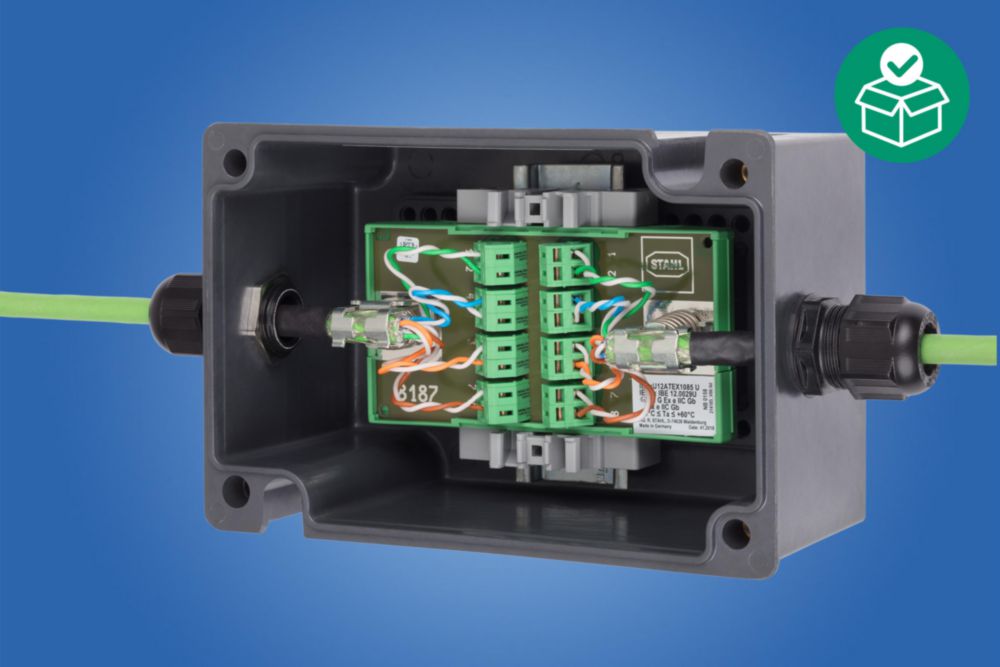 Ex Control boxes made of polyester resin Series 8146 | Art. No. 257033 R. STAHL