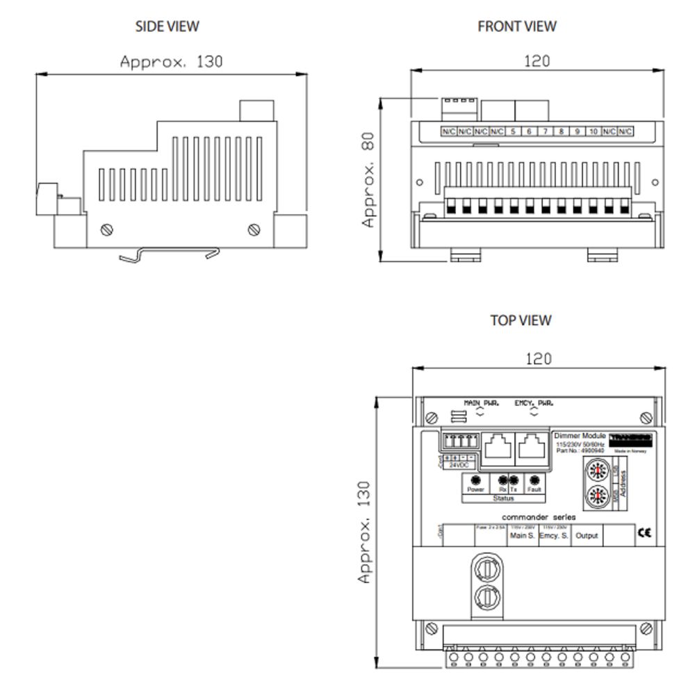 TRANBERG<sup>® </sup>Fused Dimmer Module with Current Detection Series TEF4900 R. STAHL