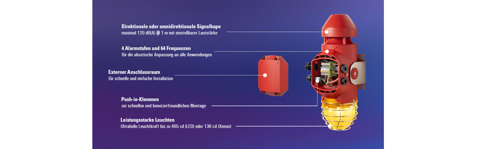 Ex Yodalex Signalling Grafik R. STAHL Signalgerät Info-Grafik