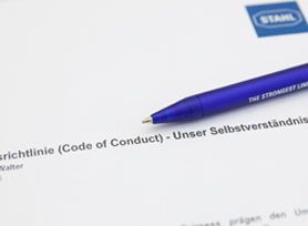 Ex Code of conduct R. STAHL Ex Code of conduct Verhaltensrichtlinie Satzung R. STAHL