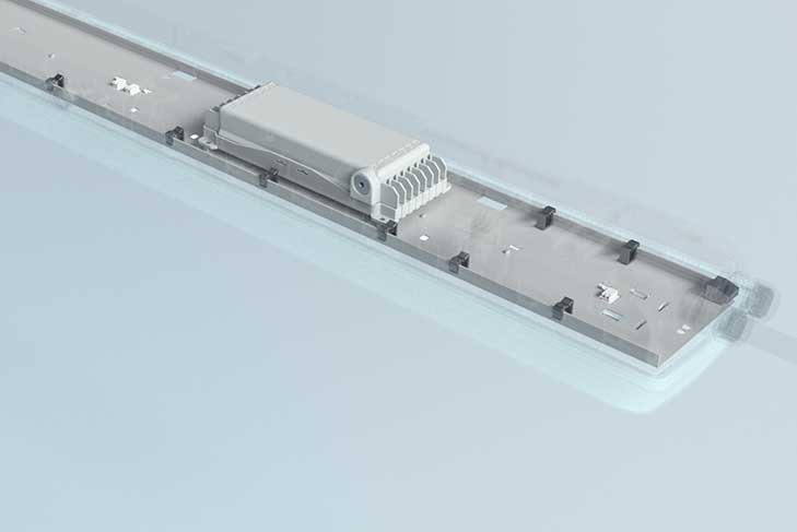 Ex LED linear luminaire EXLUX PRO refelctor plate R. STAHL