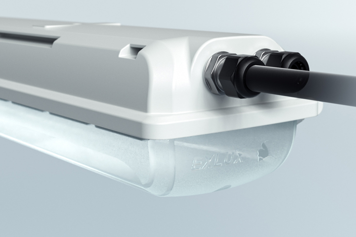 Ex LED linear luminaire EXLUX PRO throuhwiring R. STAHL