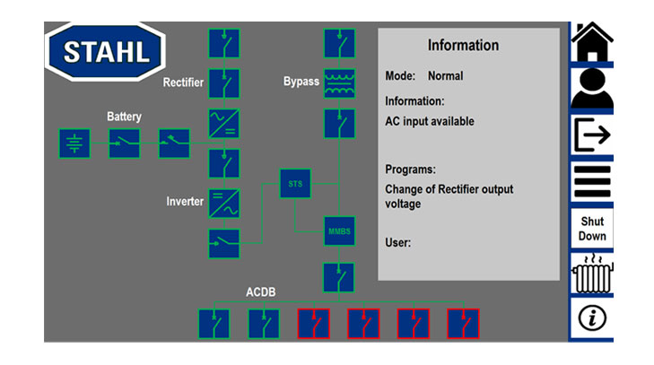 Ex UPS Software Overview R. STAHL