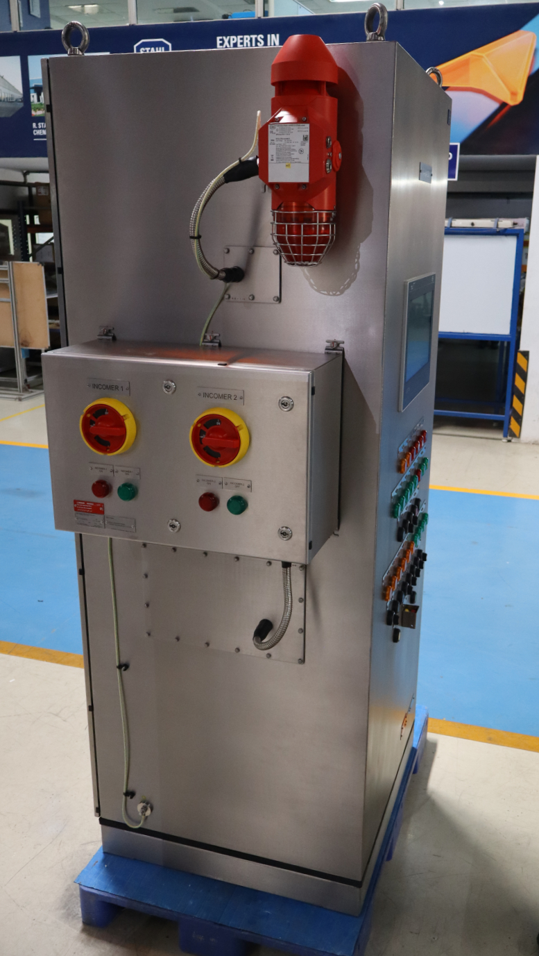 Ex customised automation panel R. STAHL Ex customised automation panel R. STAHL