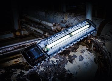 Ex emergency light luminaire R. STAHL
