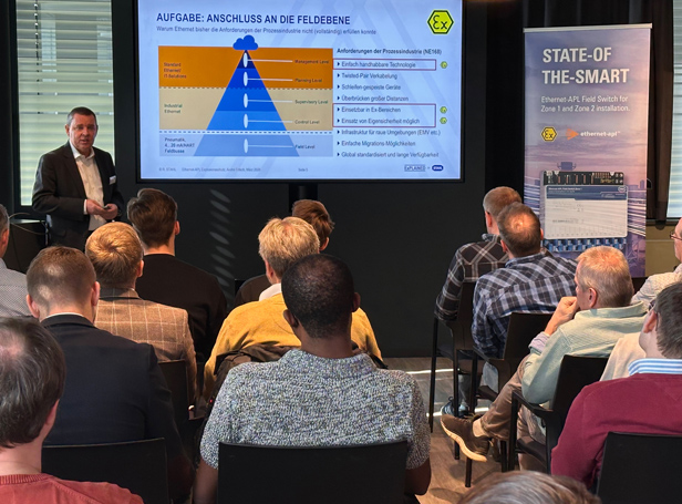 Blog Explosion Protection R. STAHL Ethernet-APL Technology Day