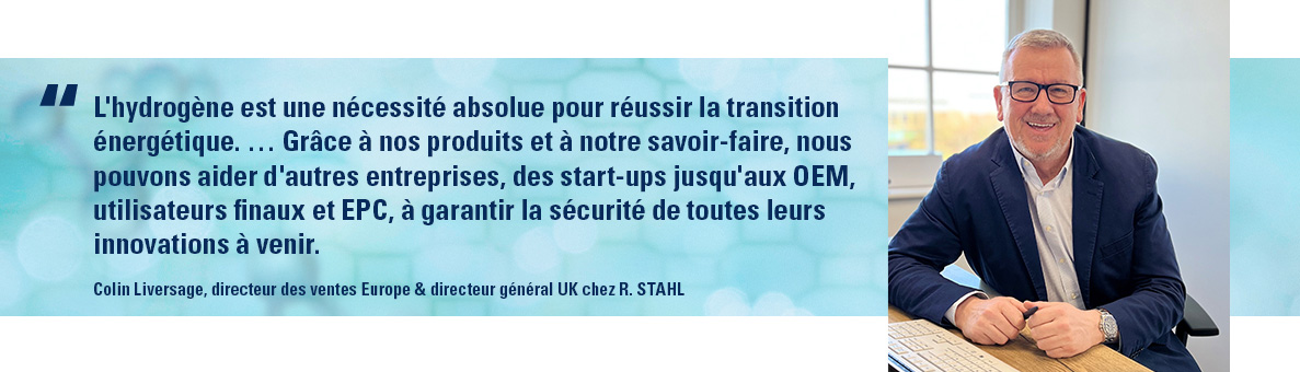 Ex L'hydrogène Colin Liversage déclaration R. STAHL Ex L'hydrogène Colin Liversage déclaration R. STAHL