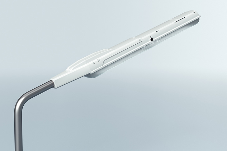 Ex Apparecchio lineare LED EXLUX PRO con montaggio a palo R. STAHL