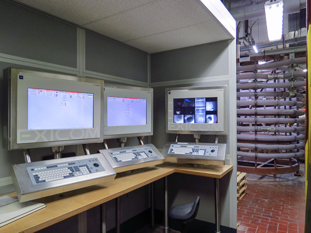 Ex Controllo dello stato di completamento Monitoraggio del vetro di controllo Sala di controllo R. STAHL